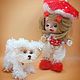 Игрушка для куклы: болонка. Амигуруми куклы и игрушки. Lerlik_miniatures. Интернет-магазин Ярмарка Мастеров.  Фото №2