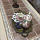 Обеденный стол с плиткой " Olives". Столы. Villa Miron. Ярмарка Мастеров.  Фото №4
