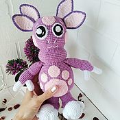 Куклы и игрушки handmade. Livemaster - original item Cartoon character crocheted in the amigurumi technique handmade. Handmade.