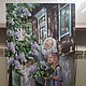Заказать  "Сирень для внучки" 50х40см х/м. Art-Ninel  (Нина). Ярмарка Мастеров. . Картины Фото №3