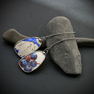 Украшения ручной работы. Ярмарка Мастеров - ручная работа Серьги Изабелла. Handmade.