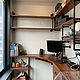 Полки в кабинет в стиле лофт. Полки. WOOD LOFT (woodloftmsk). Ярмарка Мастеров.  Фото №5
