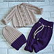 Outfit:Blouse pants and cap. Baby Clothing Sets. Kseniya Maximova. Online shopping on My Livemaster.  Фото №2