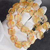 Работы для детей, ручной работы. Ярмарка Мастеров - ручная работа Natural citrine Beads made of natural stones. Handmade.