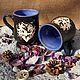 Pair of ceramic mugs for two, Mugs and cups, Vyborg,  Фото №1