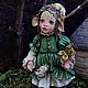 Ельфочка. Ватная игрушка. Елочные игрушки. ksanadolls-Ватные игрушки(Оксана). Ярмарка Мастеров.  Фото №4