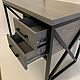 Order TABLES: Solid wood table in loft style. arte-di-bocelli. Livemaster. . Tables Фото №3