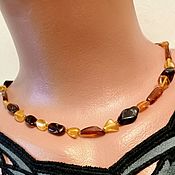 Украшения handmade. Livemaster - original item Beads 01 - natural amber, Kaliningrad.. Handmade.