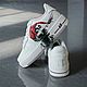 Кастомные кроссовки nike AF1 , ручная роспись, Tupacарт. Кроссовки. Olgavolgoart. Роспись одежды и обуви. Кастом. Ярмарка Мастеров.  Фото №9
