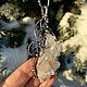 Order Silver pendant with rock crystal. Silver pendant. uvelinna. Livemaster. . Pendant Фото №3