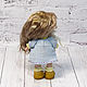Dolls and dolls: textile doll Bunny. Dolls. Dolltime 14. My Livemaster. Фото №5