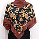 Винтаж: Collectible.90е Tuscany per Donna,COMO,шелковый платок редкость. Платки винтажные. vis-a-vis. Ярмарка Мастеров.  Фото №7