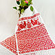 Slavic ritual rushnik Embroidered wedding rushnik Amulet for happiness, Wedding towels, Taganrog,  Фото №1