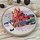Cross-stitch Princess Castle on a cliff. Pictures. sweet-home11. Online shopping on My Livemaster.  Фото №2
