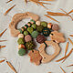 Rodent-a cloud with the name of your baby autumn. Teething toys. MaraBoo Handmade. My Livemaster. Фото №5