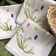 Сервировочная салфетка с кружевом Villeroy&Boch. Салфетки. Лён&Со студия вышивки. Ярмарка Мастеров.  Фото №4