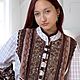 Their cotton tunic with lace and boho style decor To the jeans. Blouses. PolMary. My Livemaster. Фото №5