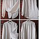 Винтаж: Лён 100 % 48-50 Marks Spenser Linen, рубашка женская. Рубашки винтажные. Brend & Vintage. Интернет-магазин Ярмарка Мастеров.  Фото №2