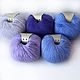 Ангора Angora Rabbit Vento d Italia. Пряжа. Sunny_Wool. Интернет-магазин Ярмарка Мастеров.  Фото №2