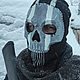Маска Гоуста из игры Call of Duty 2022. Маски персонажей. Qarma Masks. Ярмарка Мастеров.  Фото №4