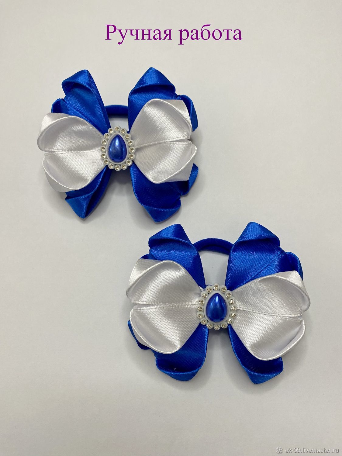 Школьный бант для волос в интернет-магазине Ярмарка Мастеров по цене ...