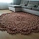 Knitted carpet standard. Carpets. From Siberia with love. Online shopping on My Livemaster.  Фото №2