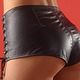 Заказать Кожаные шорты женские со шнуровкой (Код: р728). BDSM shop (Подиум БДСМ). Ярмарка Мастеров. . Шорты Фото №3