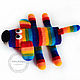 Knitted dog. Toy on hand. Stuffed Toys. GALAtoys. My Livemaster. Фото №4