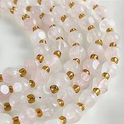 Copy of Copy of Copy of Copy of Copy of 6-10 mm Rose quartz, faceted beads