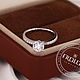 Золотое кольцо с бриллиантами 1.3 карата. Кольцо помолвочное. FROLOF JEWELRY. Ярмарка Мастеров.  Фото №10