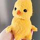 Вязаная интерьерная игрушка цыплёнок. Амигуруми куклы и игрушки. Вязаные игрушки от Анны. Ярмарка Мастеров.  Фото №4