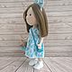 Заказать Кукла ручной работы. Кукла с медвежонком. Vera's dolls. Ярмарка Мастеров. . Тыквоголовка Фото №3