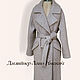 Winter coat boiled wool 'Fashion Mauve'. Coats. Lana Kmekich (lanakmekich). Online shopping on My Livemaster.  Фото №2