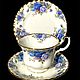 Винтаж: Чайный сервиз.Royal Albert. Розы в лунном свете. Сервизы винтажные. TABLETOP. Ярмарка Мастеров.  Фото №5