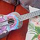 Укулеле"Ганеша"гавайская гитара. Укулеле (гавайская гитара). Guitar & Ukulele art Studio. Ярмарка Мастеров.  Фото №5