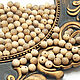 Natural Bamboo Beads 8mm 10 pcs, Beads1, Bryansk,  Фото №1