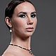 Серьги-трансформеры с барочным жемчугом. Серьги-кольца. Авторские украшения Natali. Интернет-магазин Ярмарка Мастеров.  Фото №2