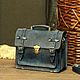 Портфель женский "Simon" (Саймон) Dark Blur, Портфель, Пенза,  Фото №1