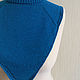 Заказать Манишка "Лагуна", 100% меринос. FAVORITE KNITWEAR (Наталья). Ярмарка Мастеров. . Манишки Фото №3