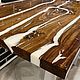 Обеденный стол. Столы. Wood-steel-1. Ярмарка Мастеров.  Фото №4