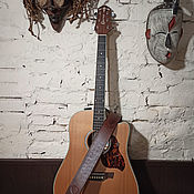Музыкальные инструменты handmade. Livemaster - original item Guitar strap, mod.G1 Labor. Handmade.