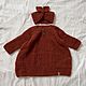 Вязаный комплект для девочки ‘Nalle’. Комплекты одежды для малышей. MY FLOWER KNITTING. Ярмарка Мастеров.  Фото №4