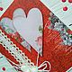 Заказать Сердечная открытка. Ирина Кутузова (art&craft). Ярмарка Мастеров. .  Фото №3