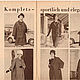 Винтаж: Журнал мод Berlins Modenblatt - 2 1962 (февраль). Журналы винтажные. Модные странички. Ярмарка Мастеров.  Фото №6