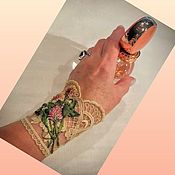 Украшения handmade. Livemaster - original item Cuff bracelet: Clover Cuff Bracelet. Handmade.