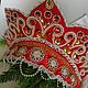 Заказать Кокошник 'Сказка ". Полина Ф. Ярмарка Мастеров. . Карнавальные костюмы Фото №3