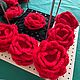 В НАЛИЧИИ кардиган с розами 3d ручная работа. Кардиганы. Татьяна (knittingmo). Ярмарка Мастеров.  Фото №10