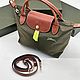 Винтаж: Сумкa Longchamp классика: нейлон и натуральная кожа. Сумки винтажные. Виктория (aifebelle). Интернет-магазин Ярмарка Мастеров.  Фото №2