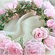 tiaras: Wreath with roses made of fabric. Tiaras. cbzybt. Online shopping on My Livemaster.  Фото №2