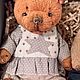 Мишка Teddy Тедди -2 шт ( продаются в паре ). Мишки Тедди. Юлия. Интернет-магазин Ярмарка Мастеров.  Фото №2